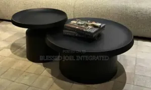 Black 2 in 1 Centre Table
