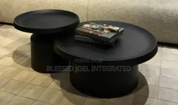 Black 2 in 1 Centre Table