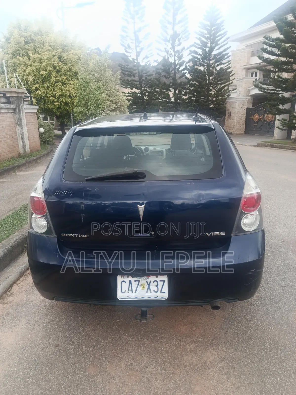 Pontiac Vibe 2008 Blue