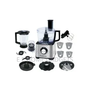 Lexical 800W Food Processor With 1.75L Juice 1.2L Blender Jars
