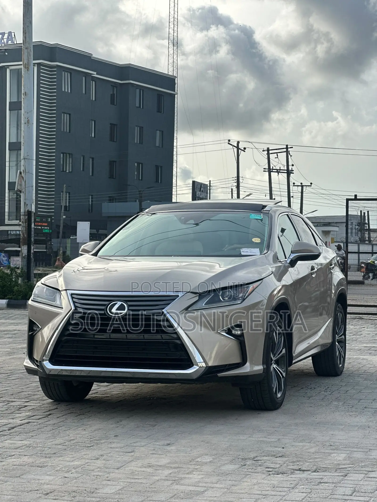 Lexus RX 350 AWD 2017 Gold