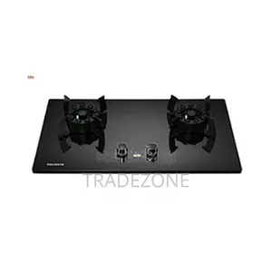 Polystar 90CM 2 Burner Tempered Glass Built-in Gas Hob | PV-NYQB2002T