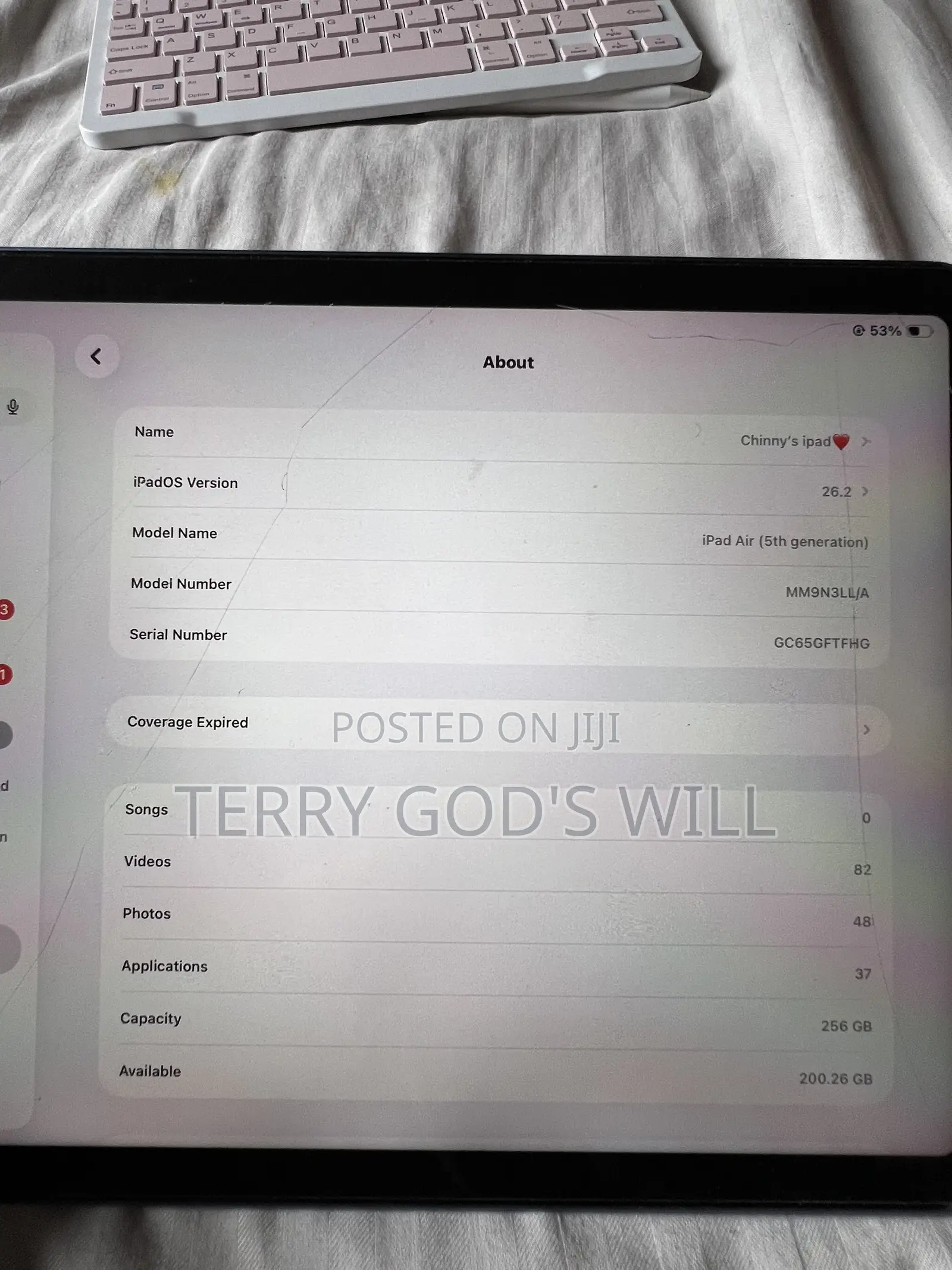 Apple iPad Air 256 GB Blue