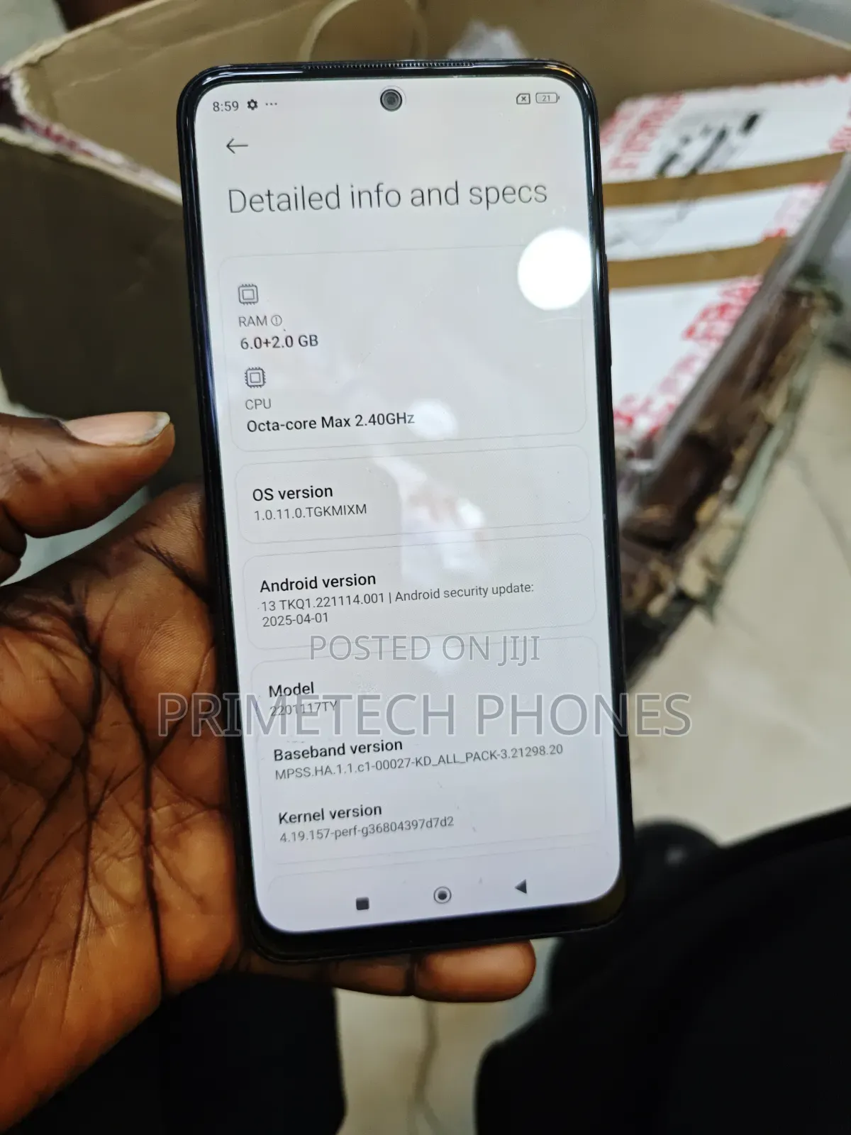 Xiaomi Redmi Note 11 128 GB Black