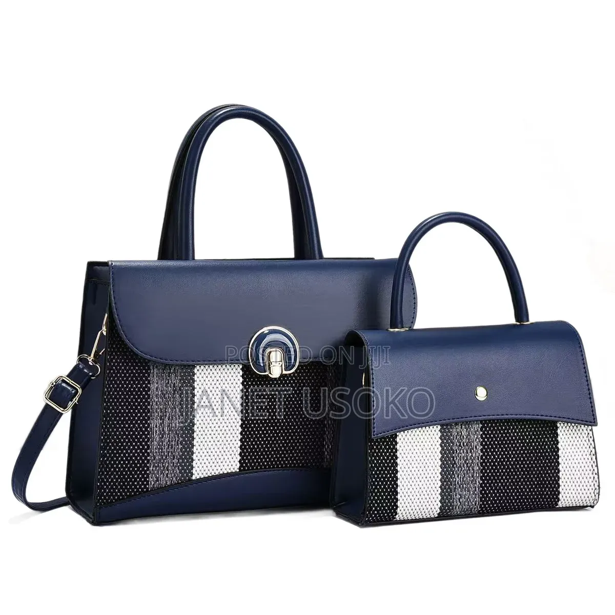 Handbag 2 Set for Women Blue