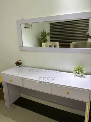 Makeup Dressing Mirror With Drawers