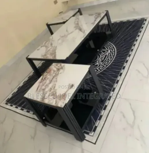 Mabel Centre Table and 2 Stools