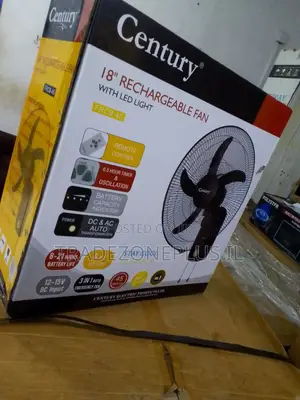 Century 45W Rechargeable Fan for Home