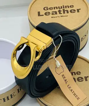 Coach Pure Leather Waist Belt