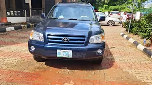 Toyota Highlander Limited V6 2006 Blue