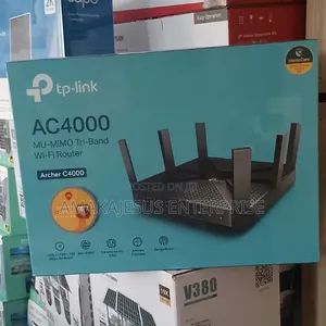TP-Link Archer C4000 1625Mbps MU-MIMO Tri-Band Wi-Fi Router, AC4000
