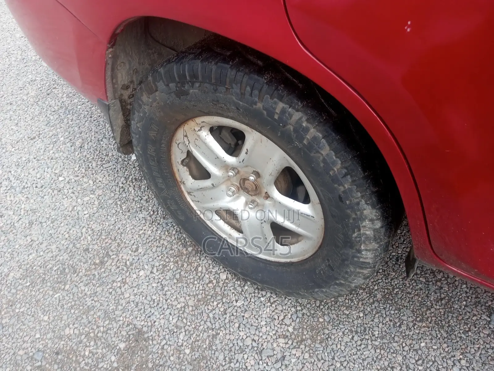 Toyota RAV4 2008 Red
