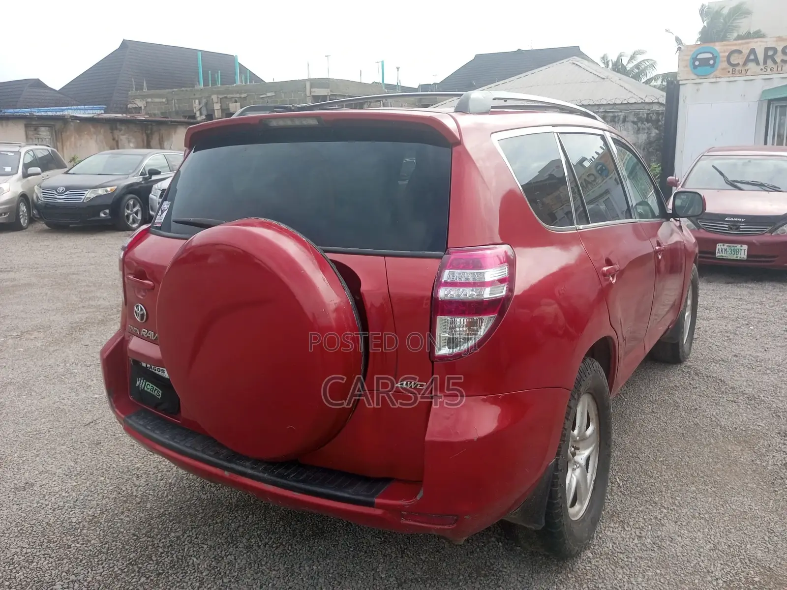 Toyota RAV4 2008 Red