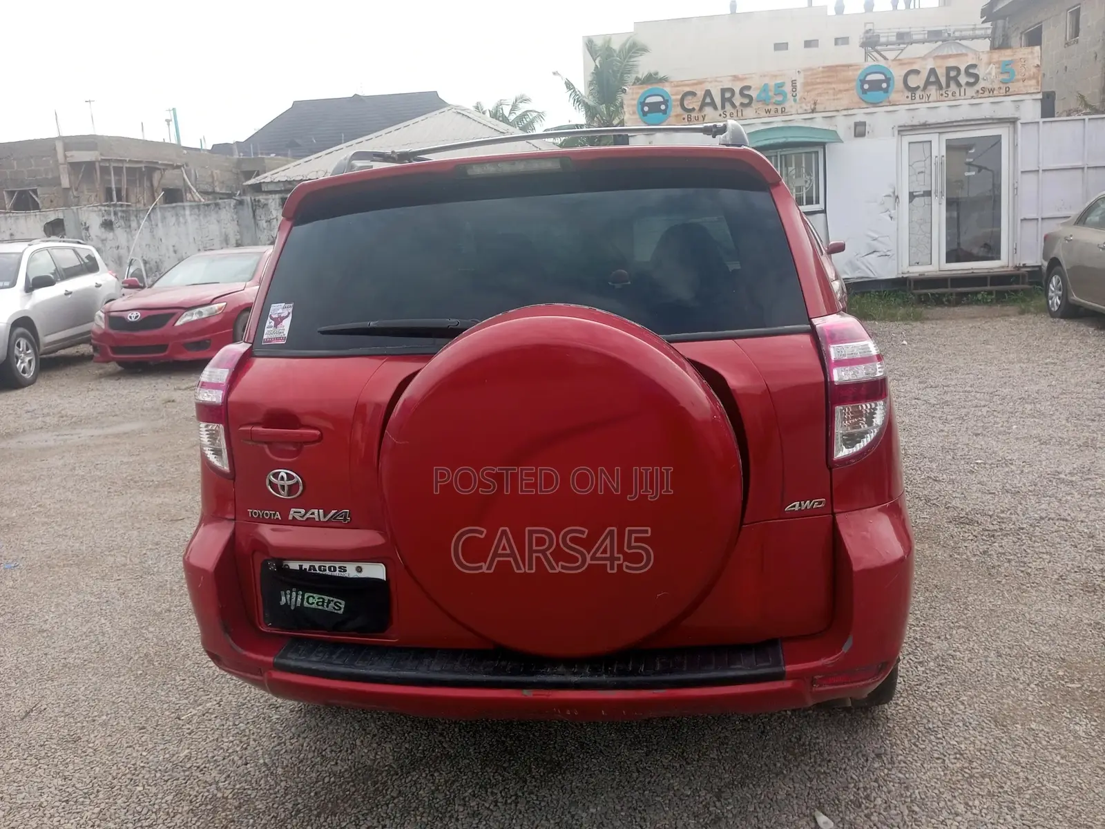 Toyota RAV4 2008 Red