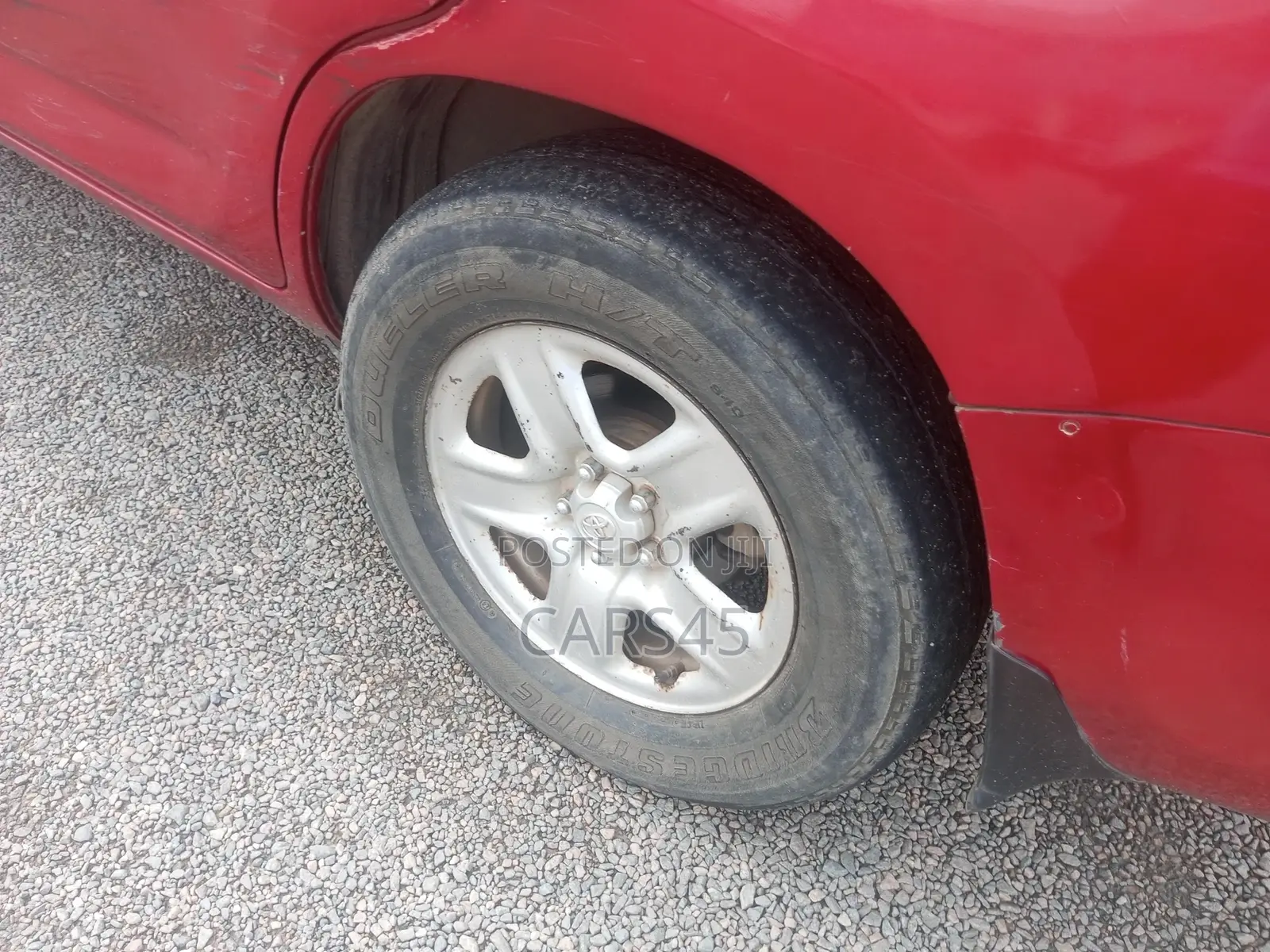 Toyota RAV4 2008 Red