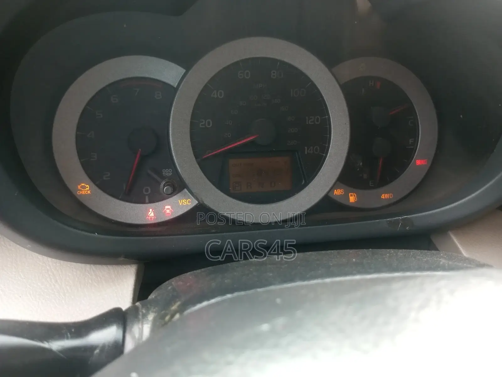 Toyota RAV4 2008 Red