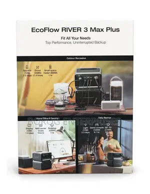 Ecoflow River 3 Max Plus 1200w Power Station