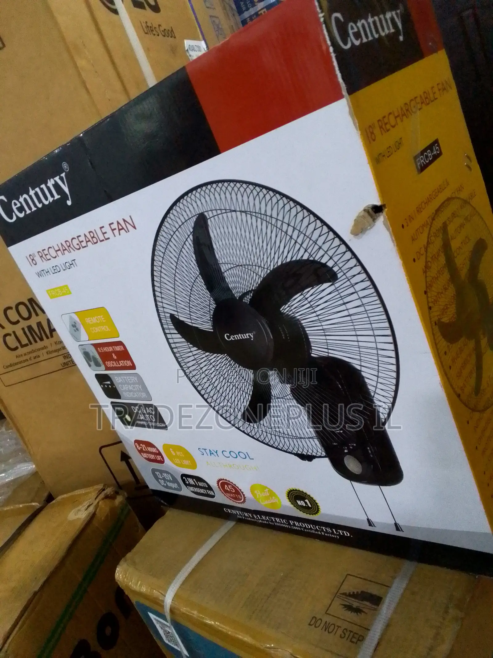 Century 45W Fan With Automatic Power Change
