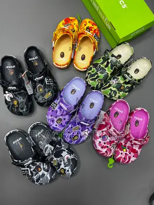 High Quality a Bathing Ape Clogs