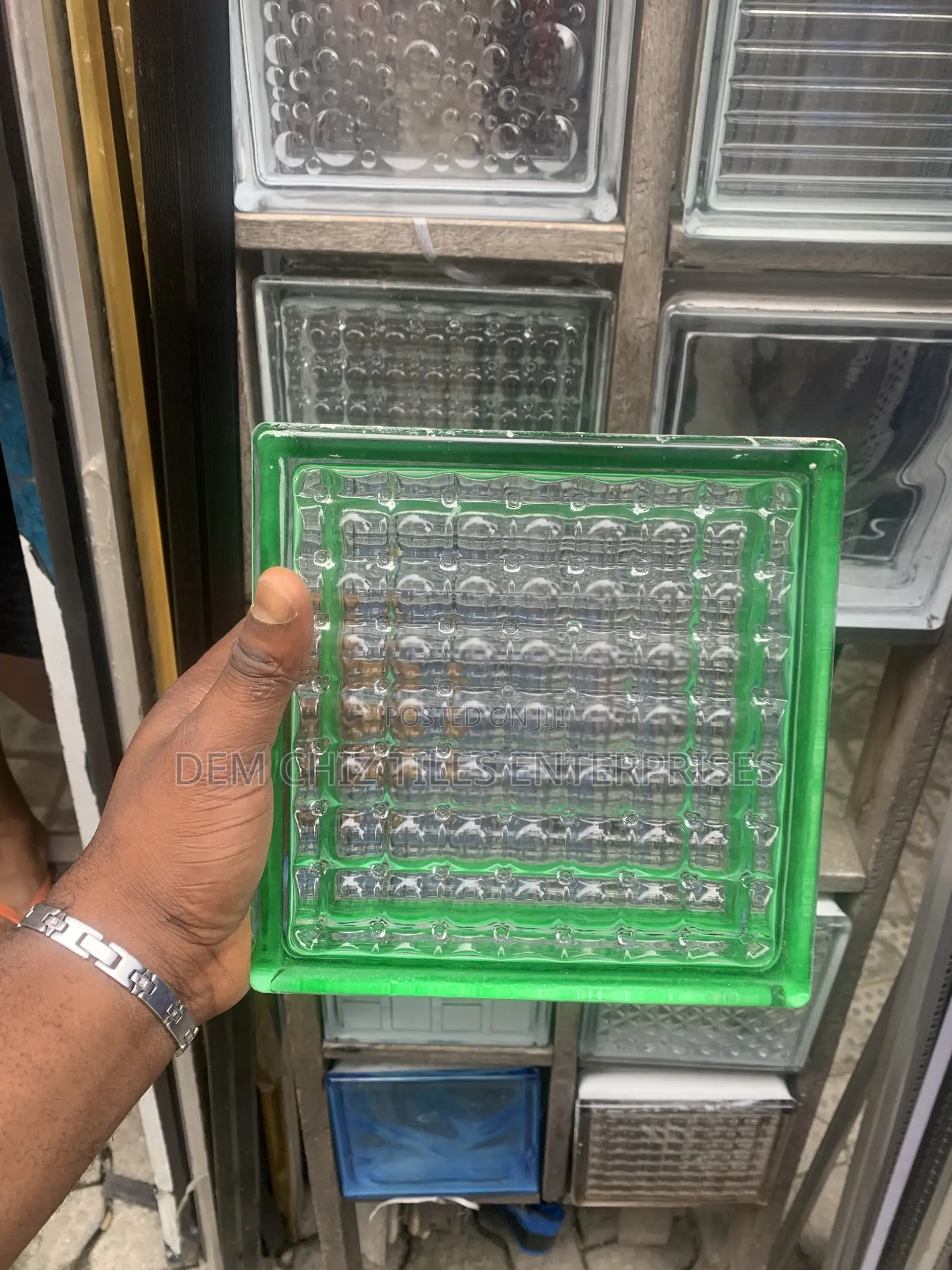 Glass Block Coloured Ones