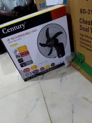 Century 45W Home Cooling Rechargeable Fan