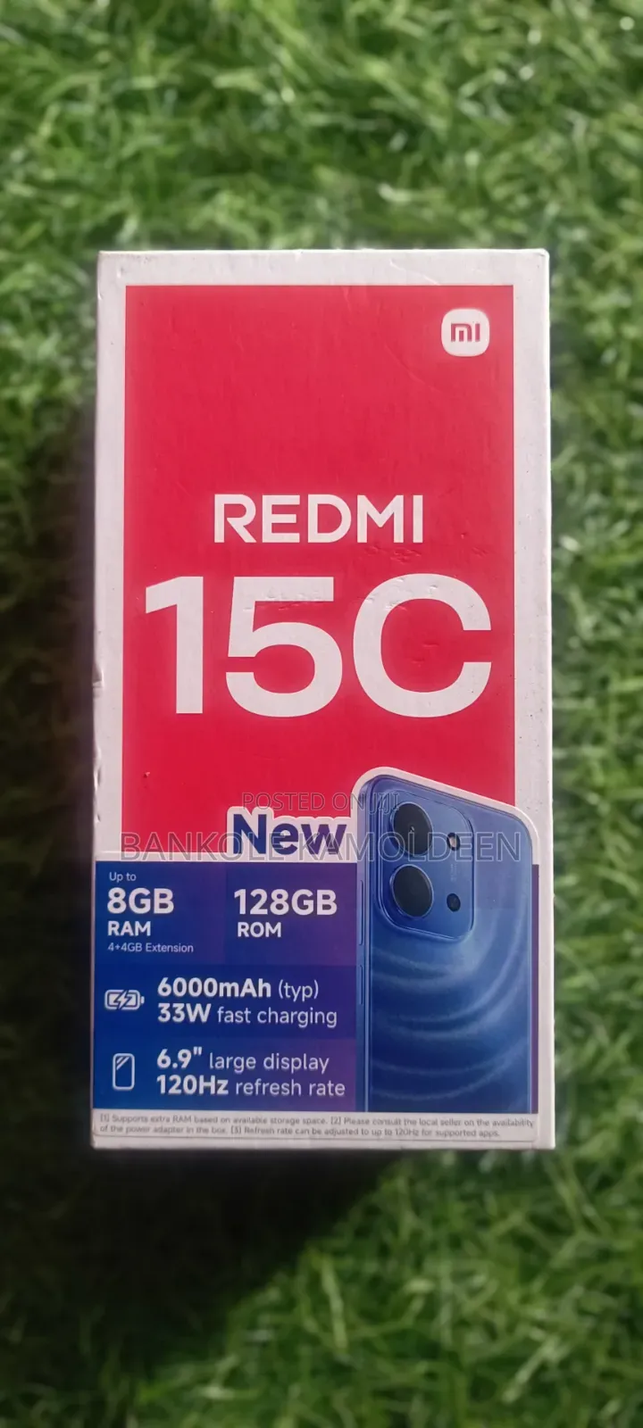 Xiaomi Redmi 15C 4G 128 GB Gray