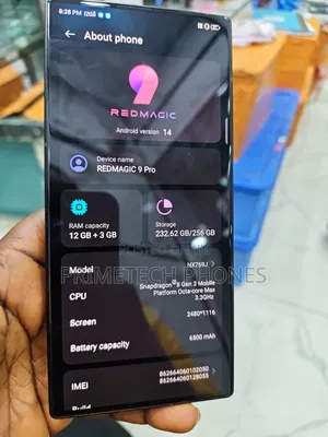 ZTE nubia RedMagic 9 Pro 256 GB Black
