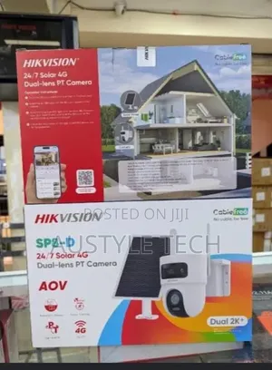 Hikvision 4mp Pro Solar Powered Security Pt Camera