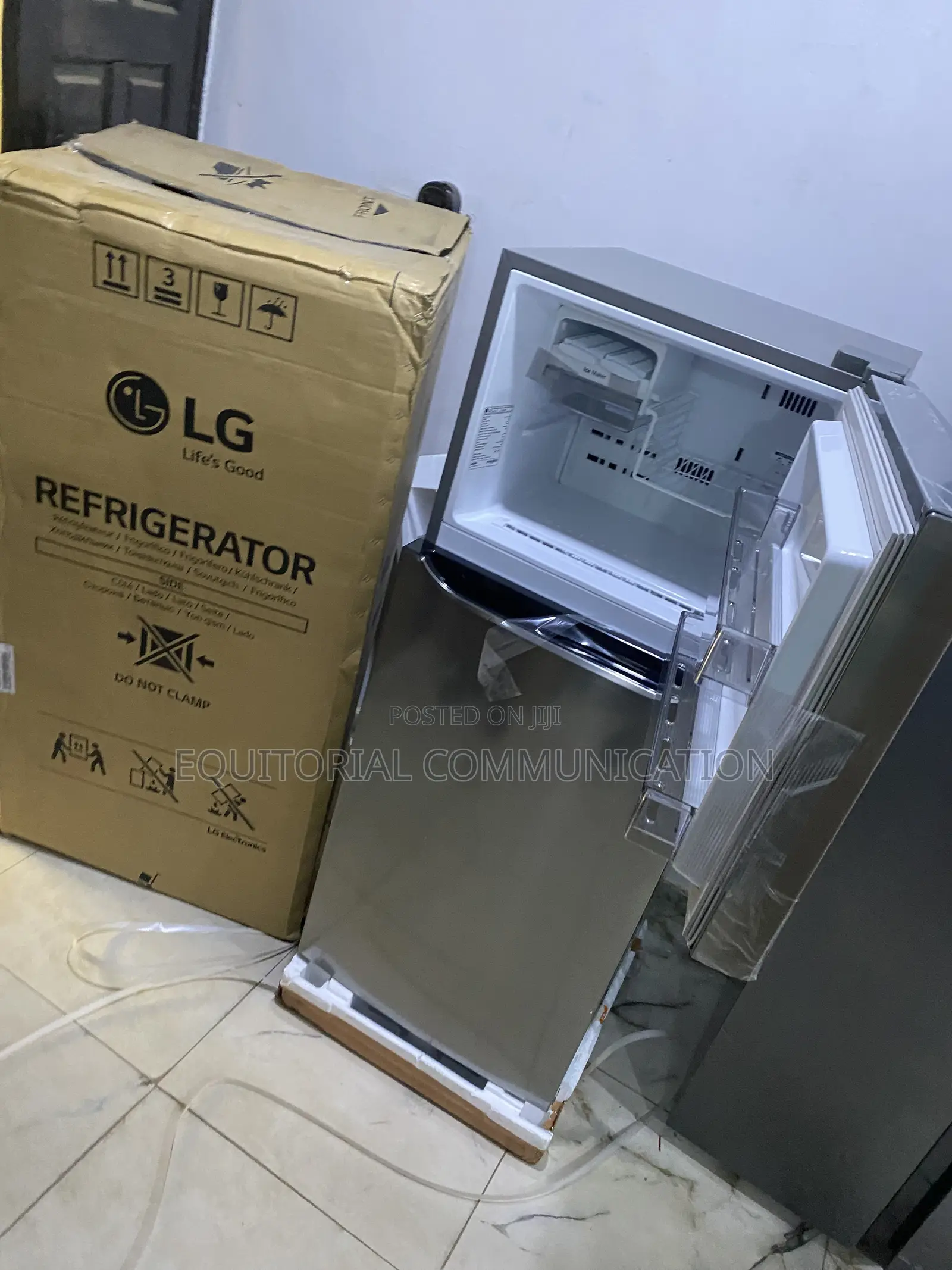 LG 260l Spacious Refrigerator Gl-C252slbb 230v