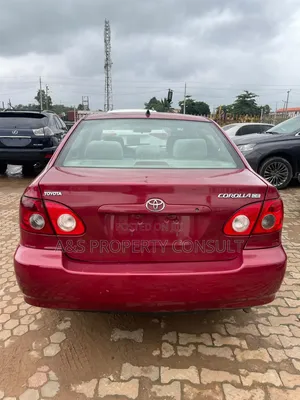 Toyota Corolla LE 2007 Red