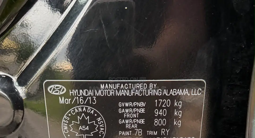 Hyundai Elantra 2013 Black