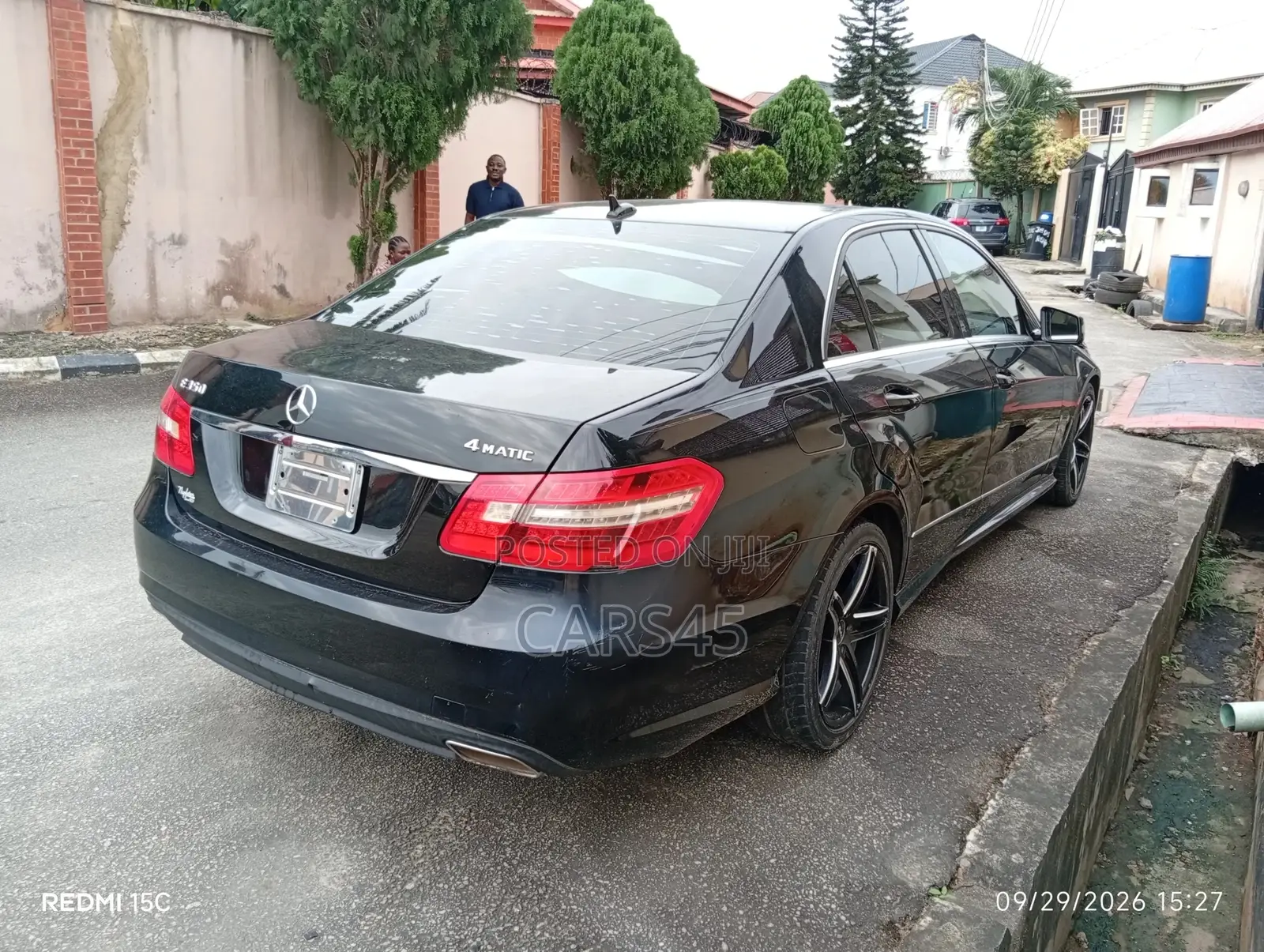 Mercedes-Benz E350 2010 Black