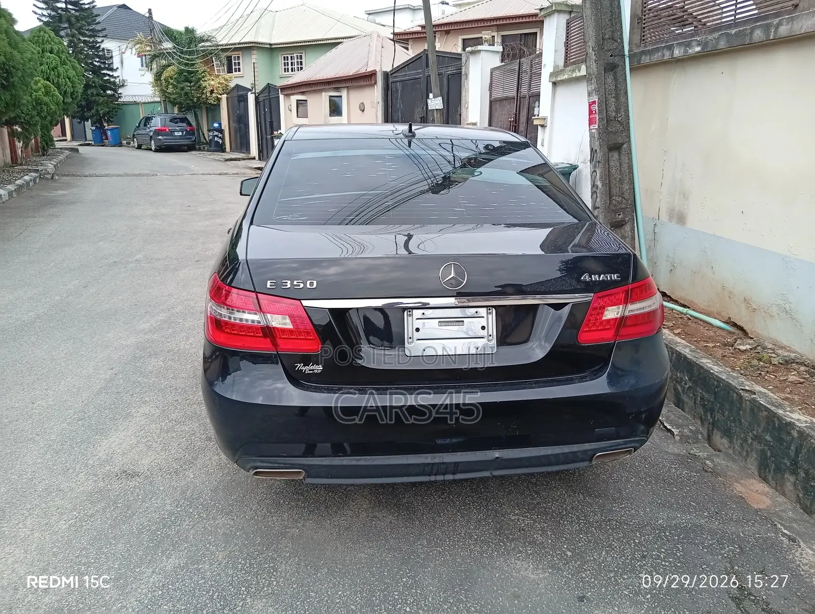 Mercedes-Benz E350 2010 Black