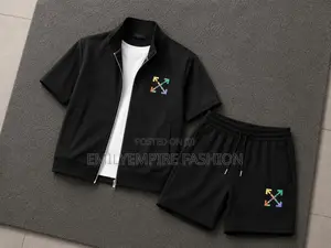 Short Sleeve Track Up and Down Size L-3xl