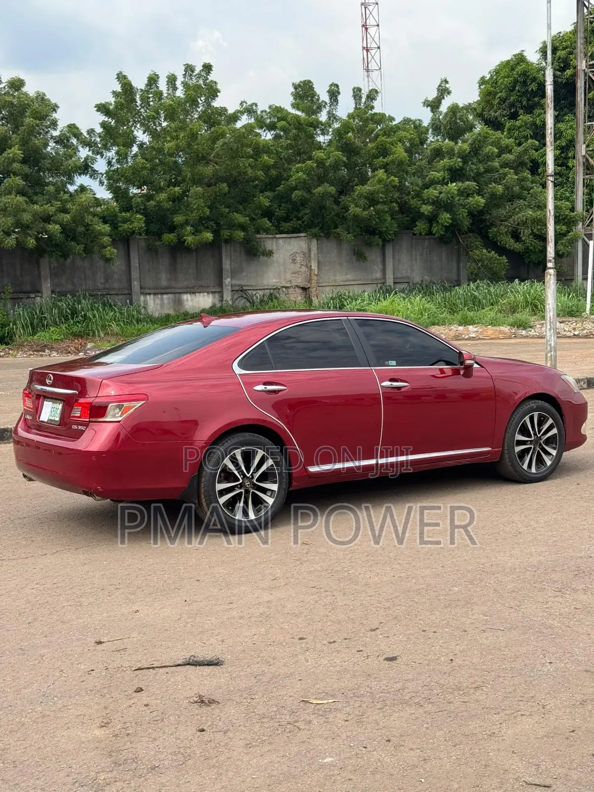 Lexus ES 2012 Red