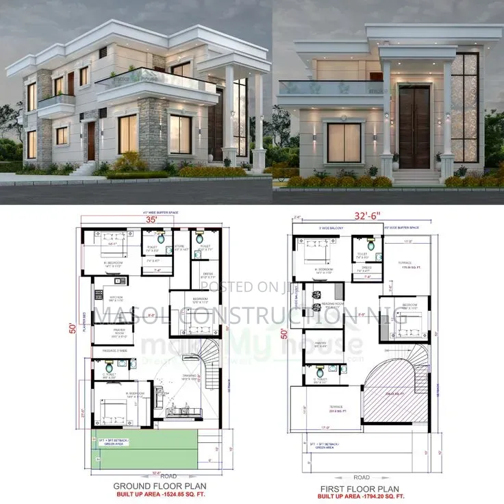 Residential Building Plan Development