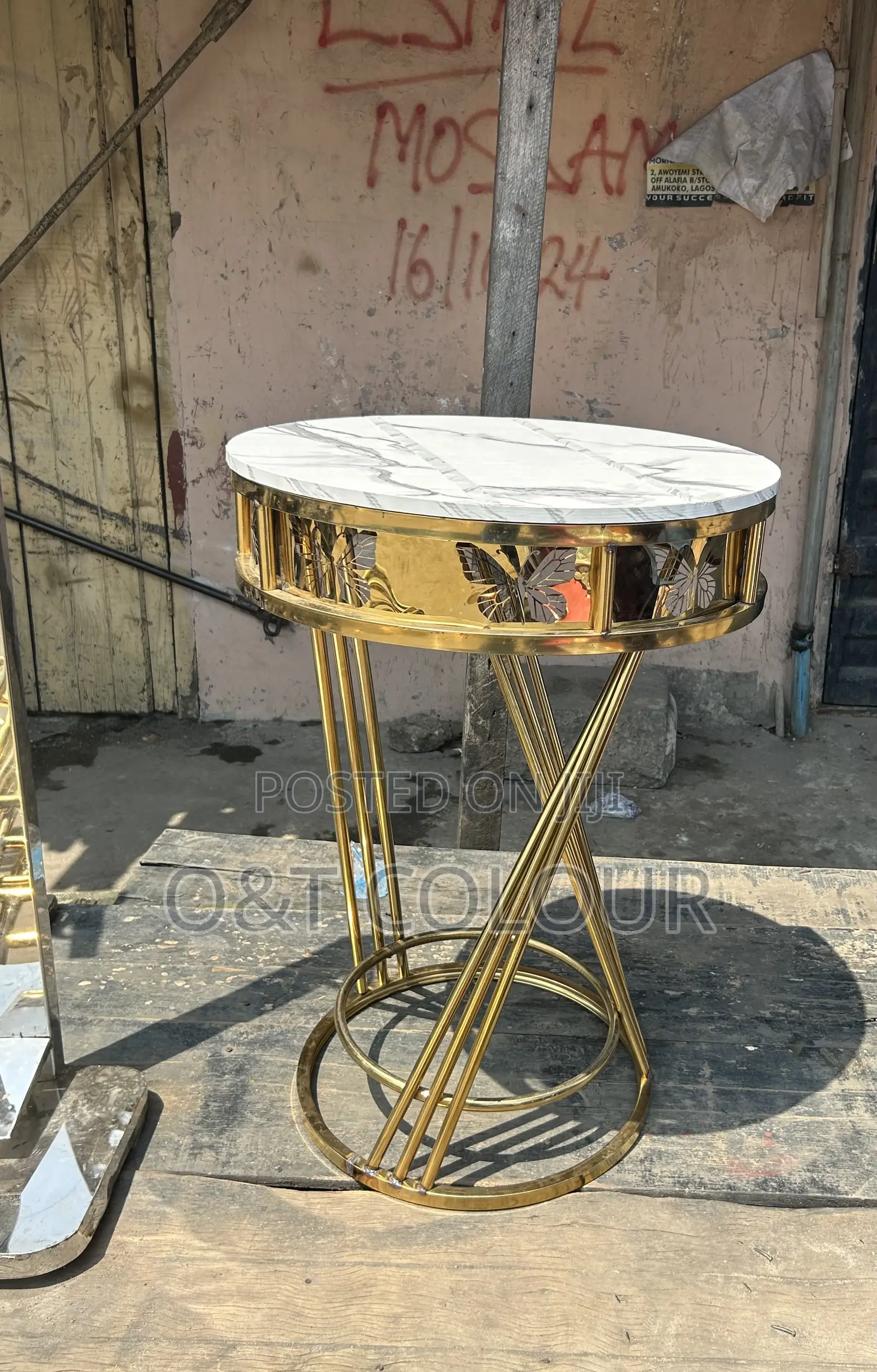 Cake Stand Gold