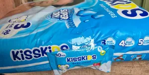 Kisskids Super Dry Baby Diapers Size 3 Midi 96pcs (6-11kg)