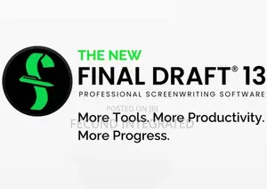 Final Draft 13 Screenwriting Software for MAC