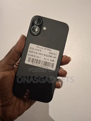 Apple iPhone 16 Plus 128 GB Black