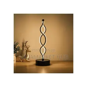 Touch Control , Dimmable Modern Seaweed Table Lamp With 3 Colors