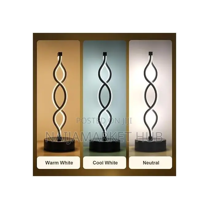 Touch Control , Dimmable Modern Seaweed Table Lamp With 3 Colors