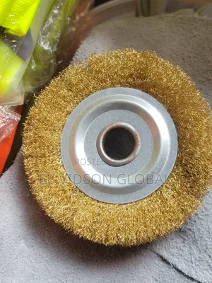 4" Brass Wire Wheel Brush
