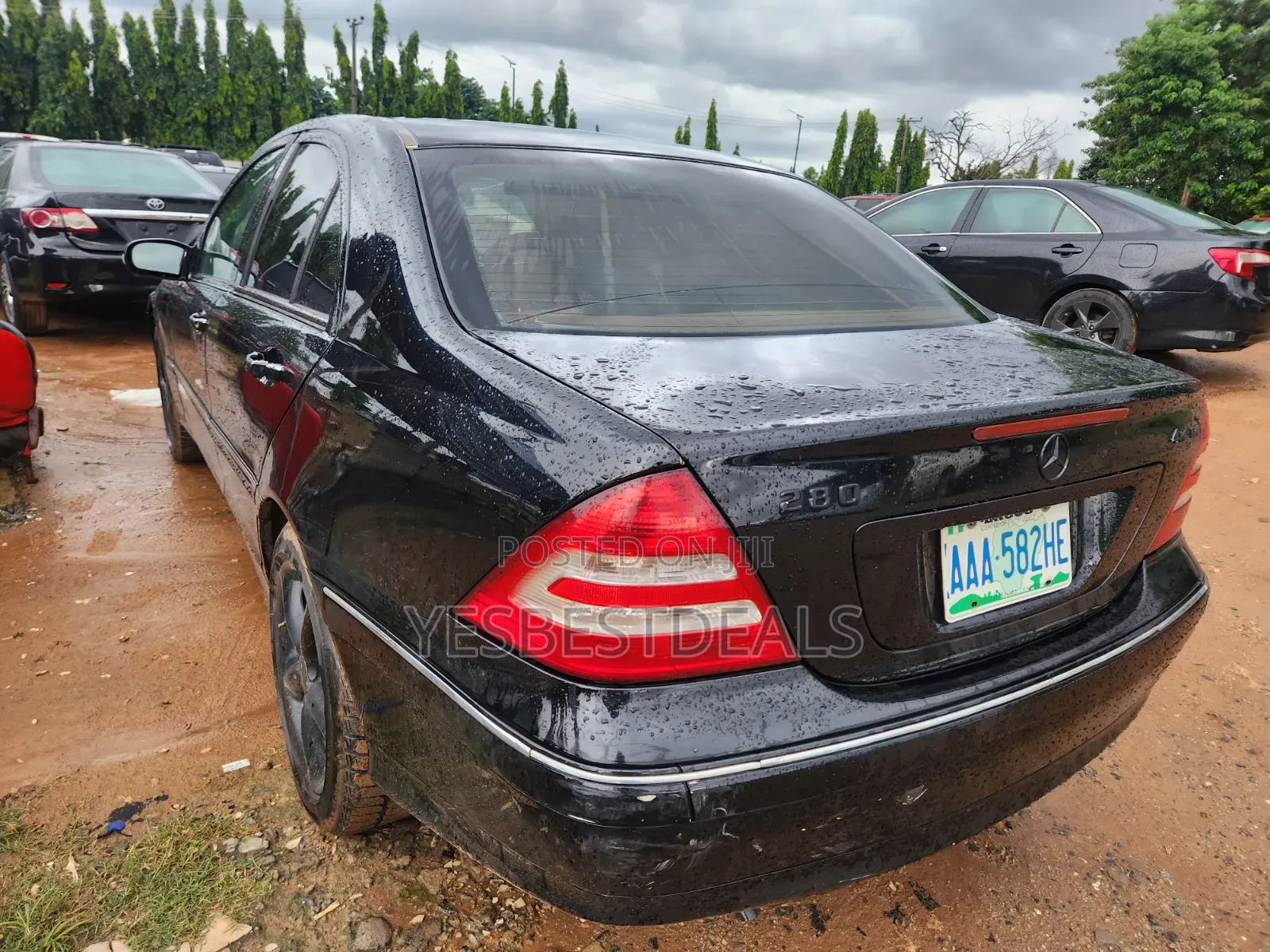 Mercedes-Benz C280 2007 Black
