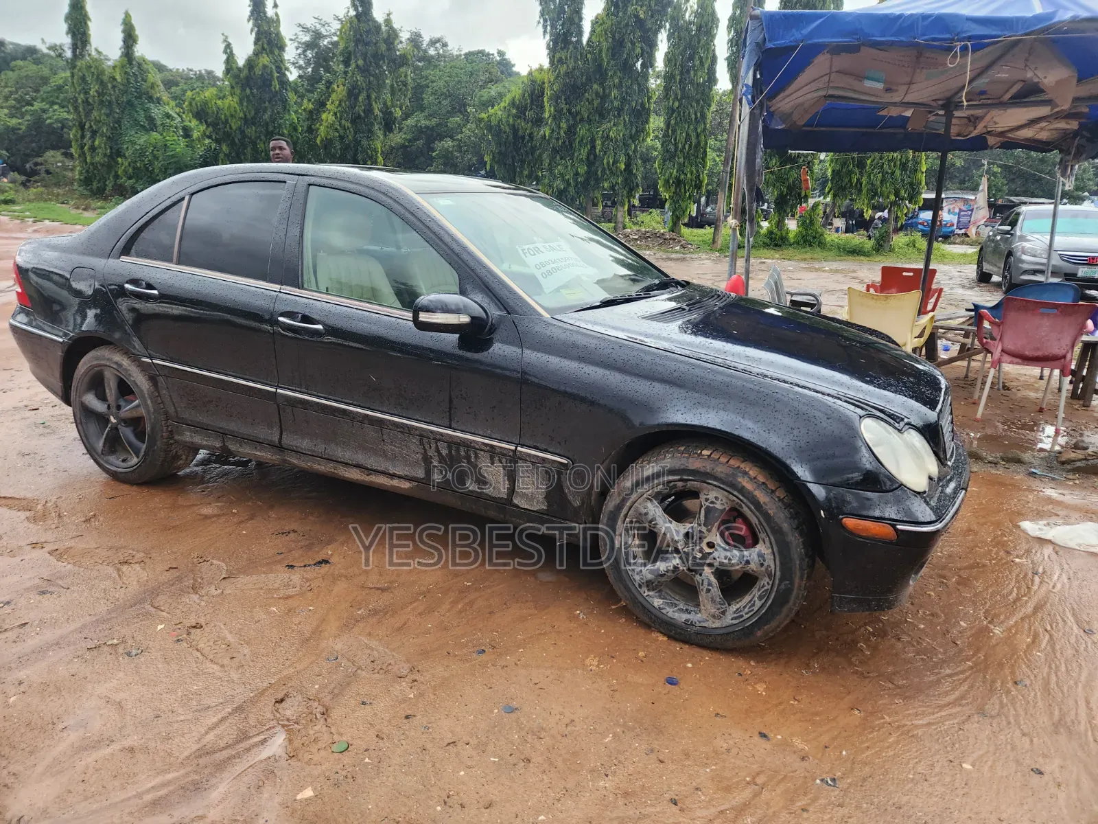 Mercedes-Benz C280 2007 Black