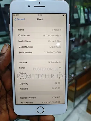 Apple iPhone 8 Plus 64 GB Rose Gold