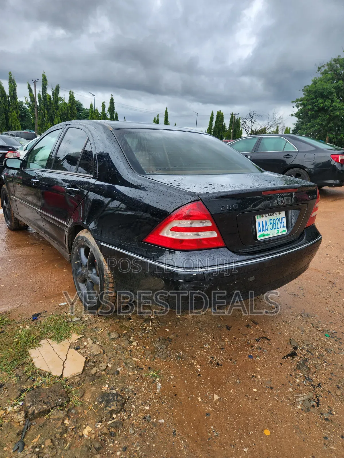 Mercedes-Benz C280 2007 Black