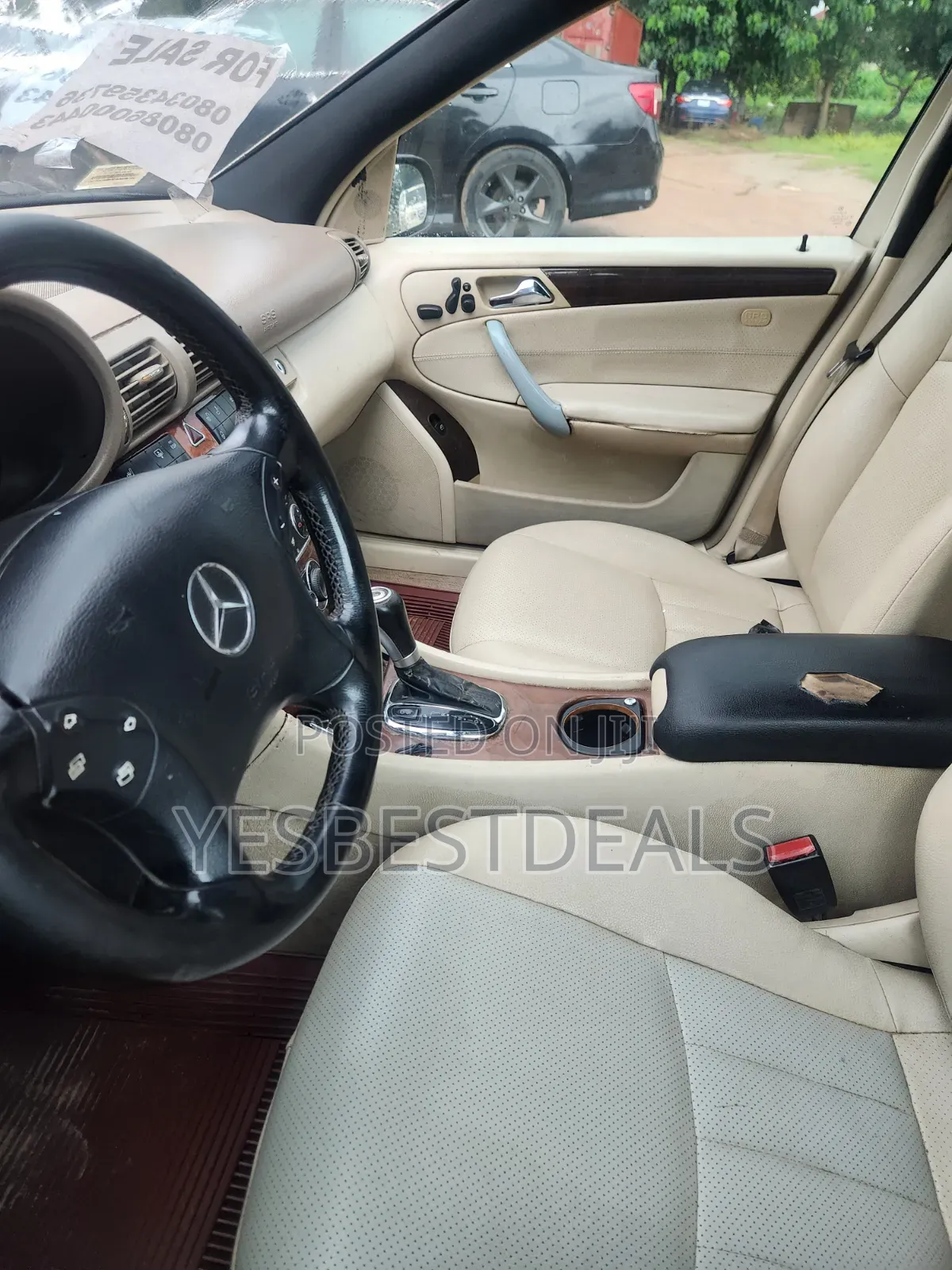Mercedes-Benz C280 2007 Black