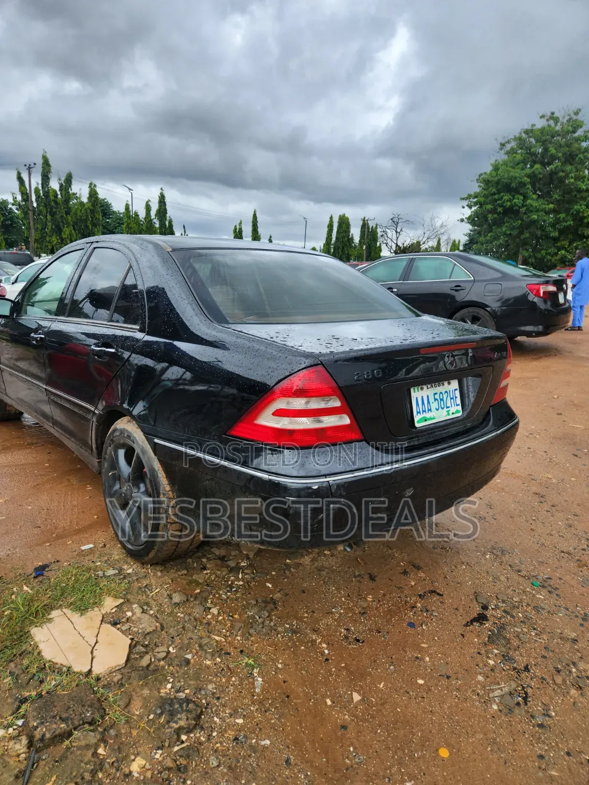Mercedes-Benz C280 2007 Black