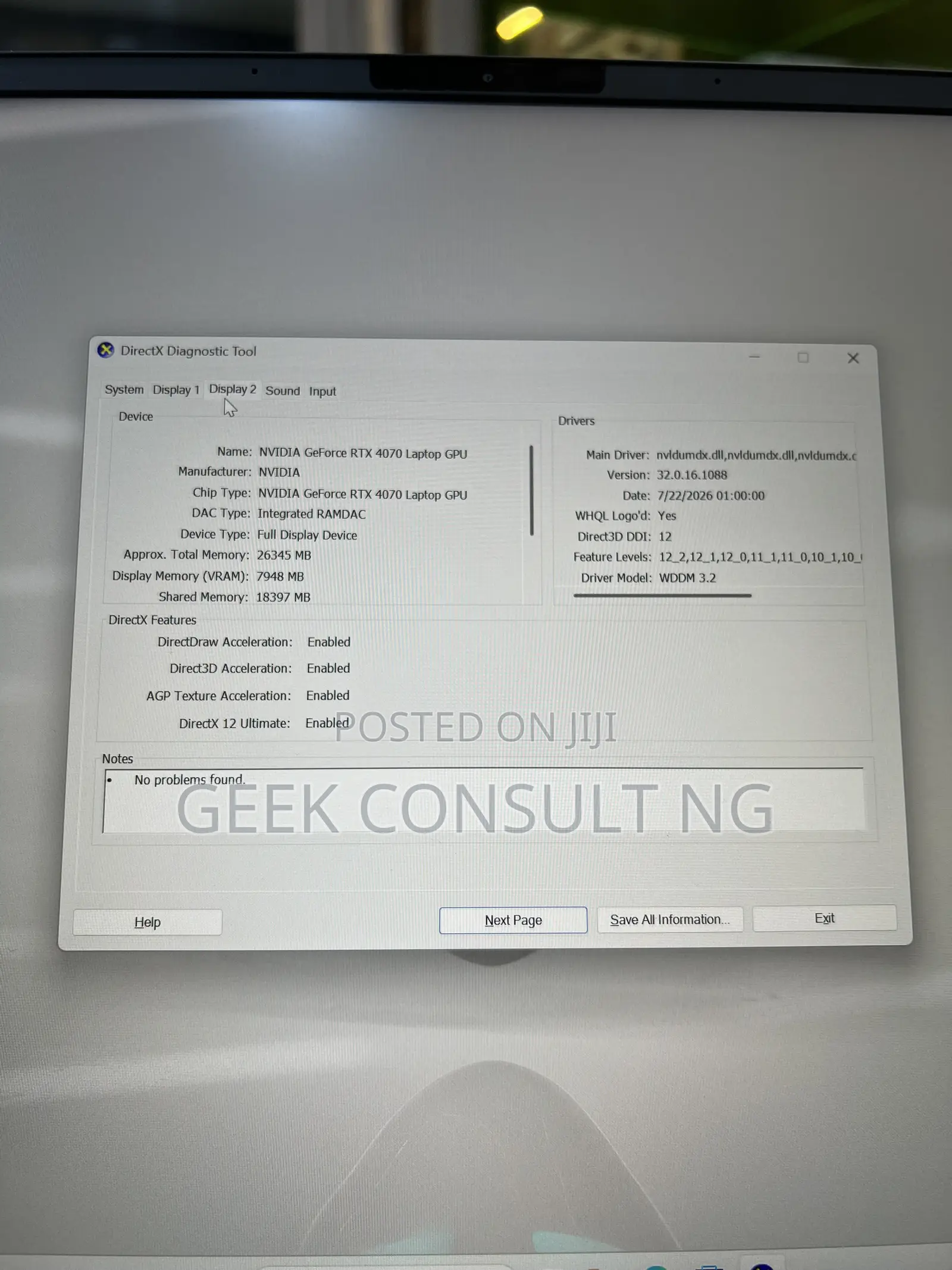 Laptop Alienware M16 R2 32GB Intel Core Ultra 9 SSD 1T